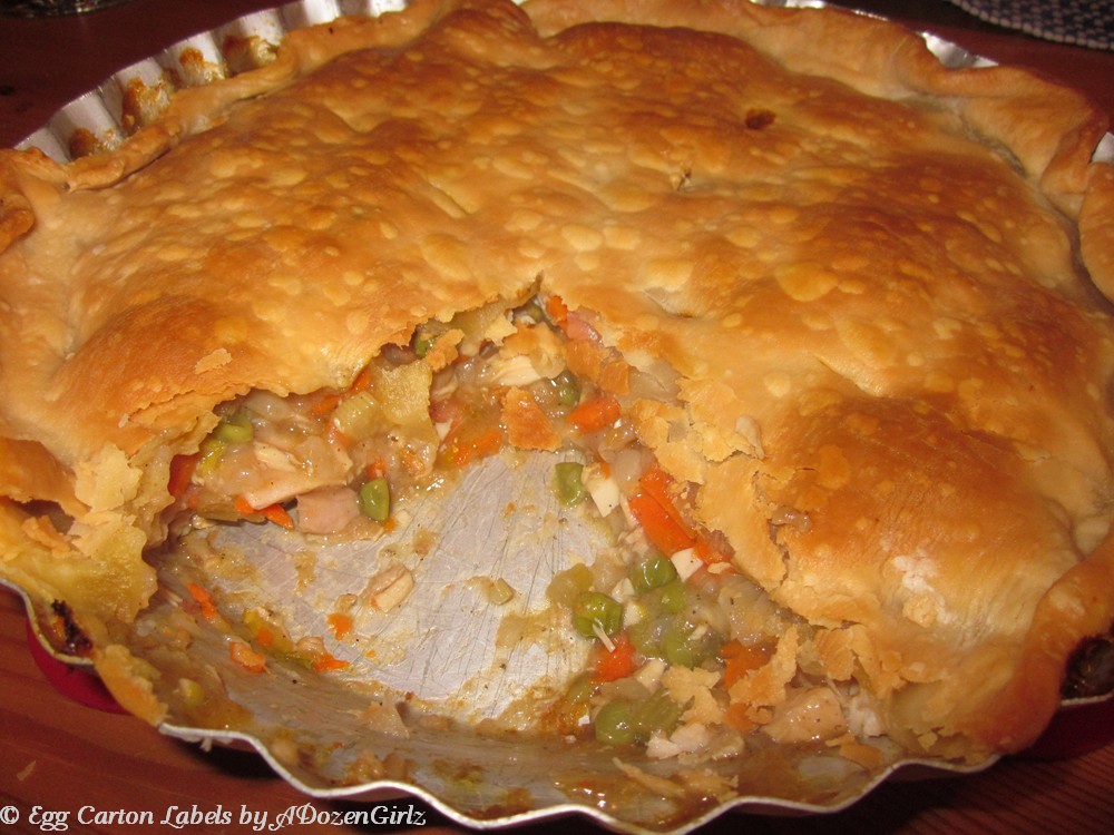 Chicken Pot Pie Recipe and Frozen Onion Cubes Cooking Tip The Chicken