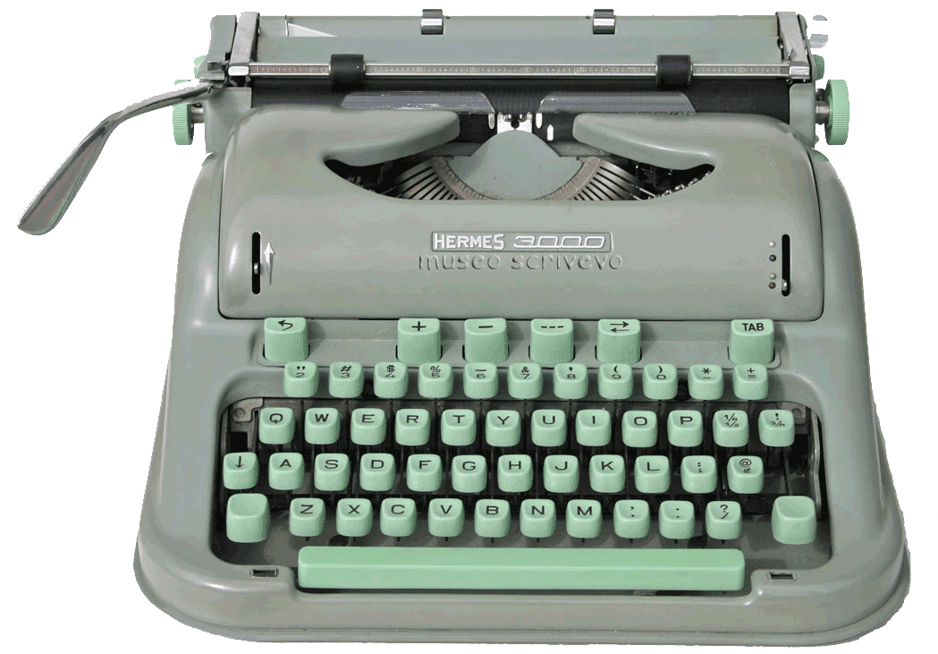 Macchine per scrivere La Hermes 3000