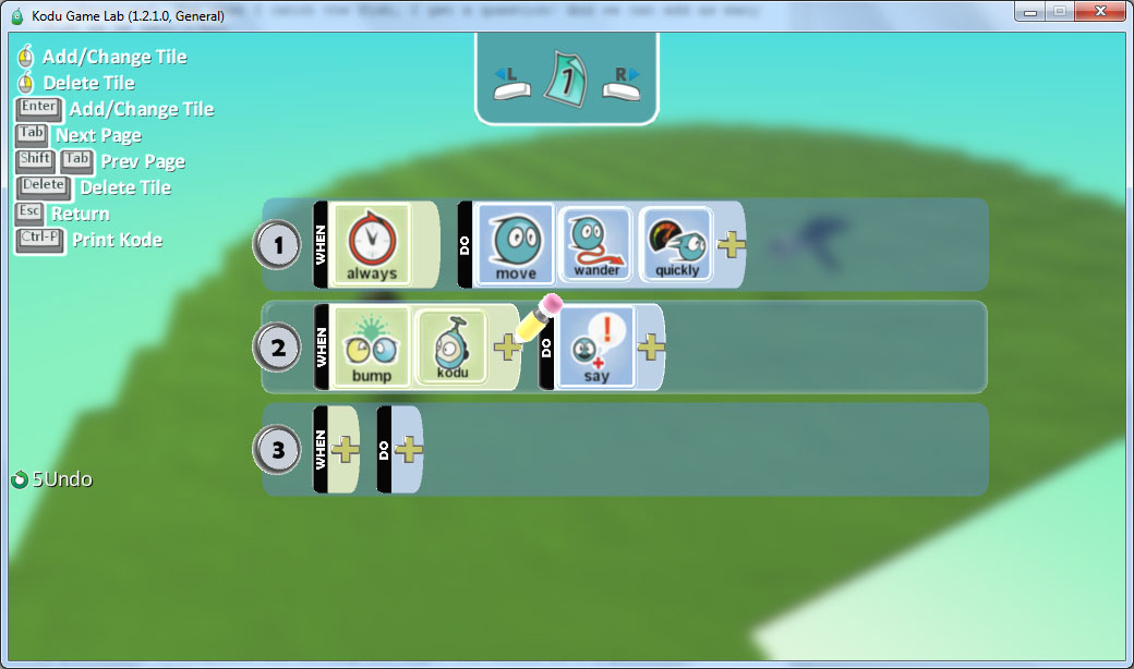 Doothcrow Kodu Game Lab