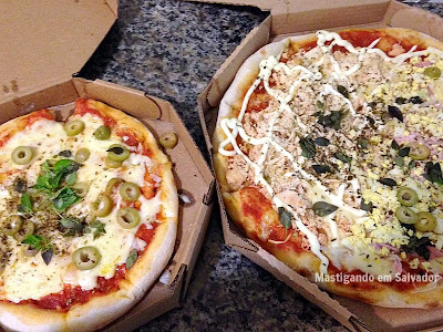 Pizzeria Barbato: Pizzas no sabor Pugliese e nos sabores Frango com Catupiry e Portuguesa