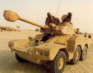 Fuerzas Armadas de Chad ERC-90+chad