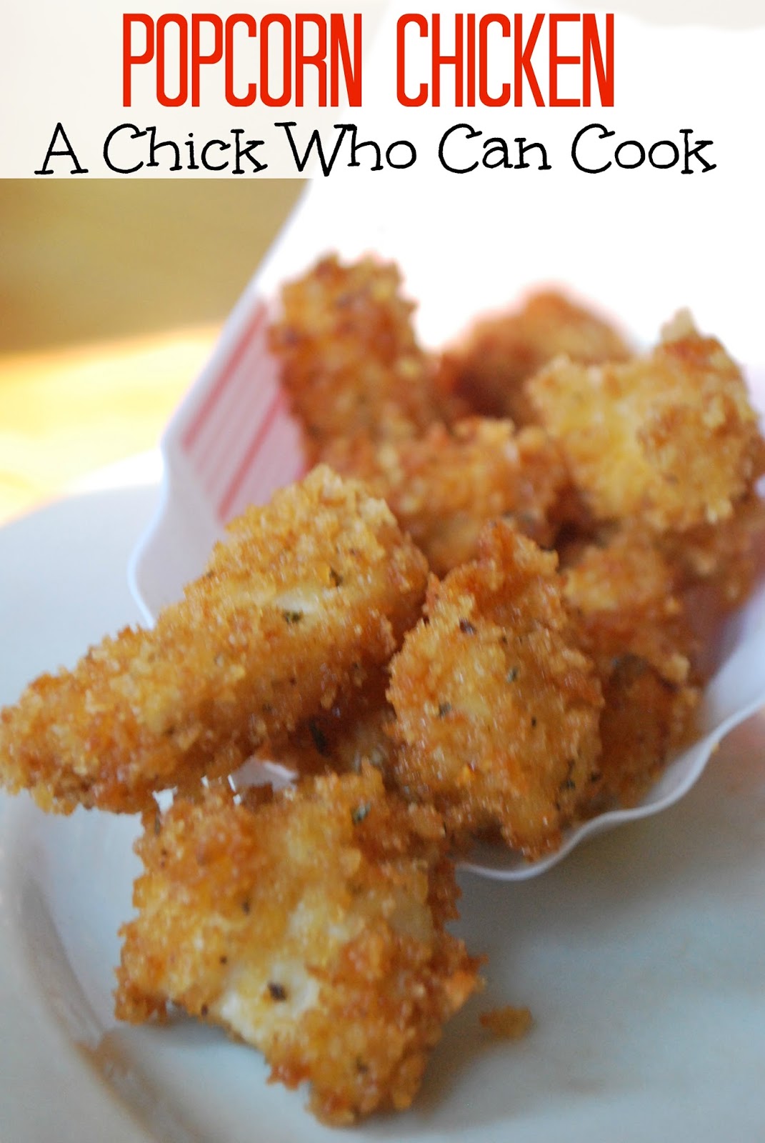 A Chick Who Can Cook Popcorn Chicken