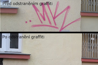 Odstranění graffiti a antigraffitová ochrana