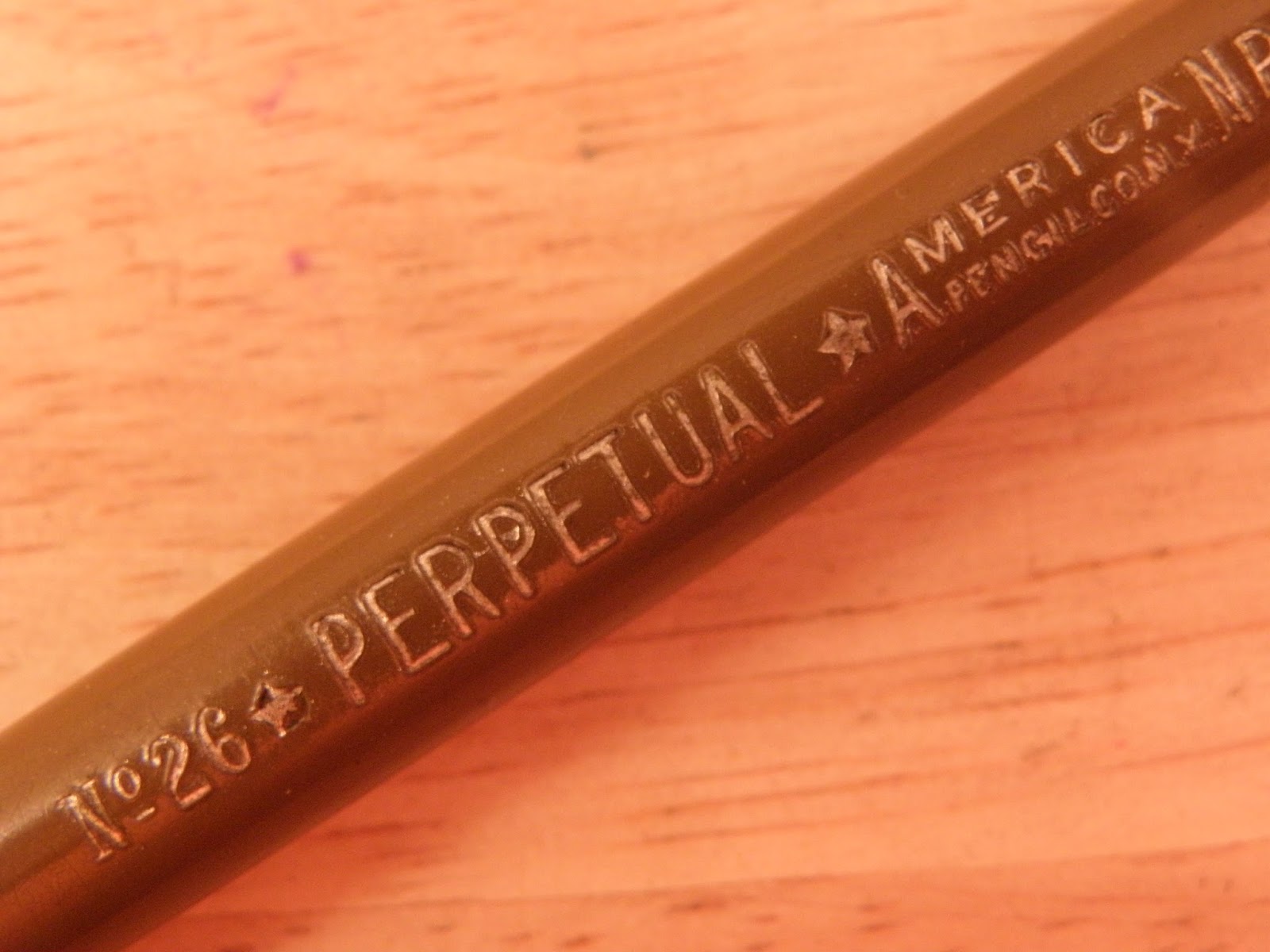 The Leadhead's Pencil Blog All American