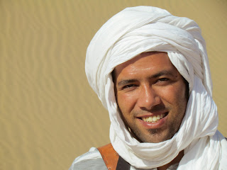 We worden naar goed Berber gebruik gastvrij onthaald door Lahcen Baha, die officieel als gids is aangesteld van het natuurpark Souss Massa