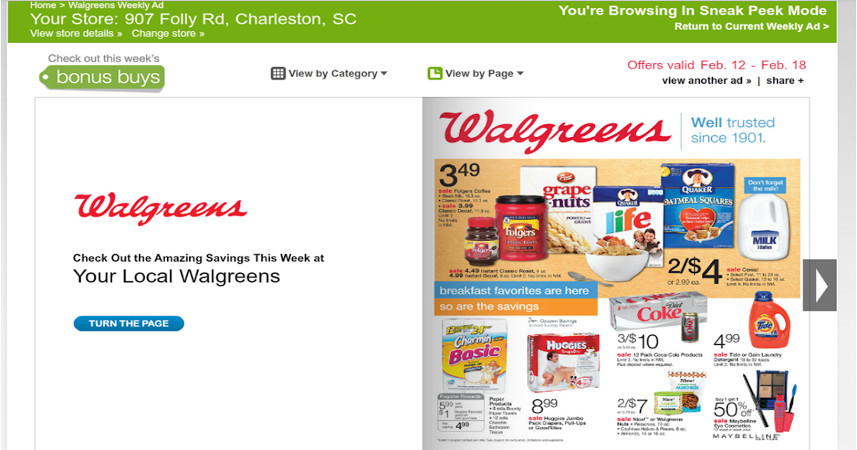 Acting Balanced Walgreens takes their weekly flyer interactive! 
