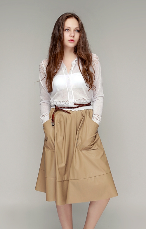 To Die for Faux Leather Skirt
