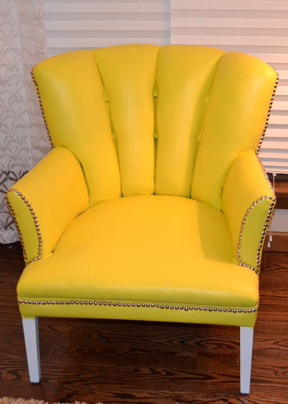 Little Pink Home How to Paint an Upholstered Chair