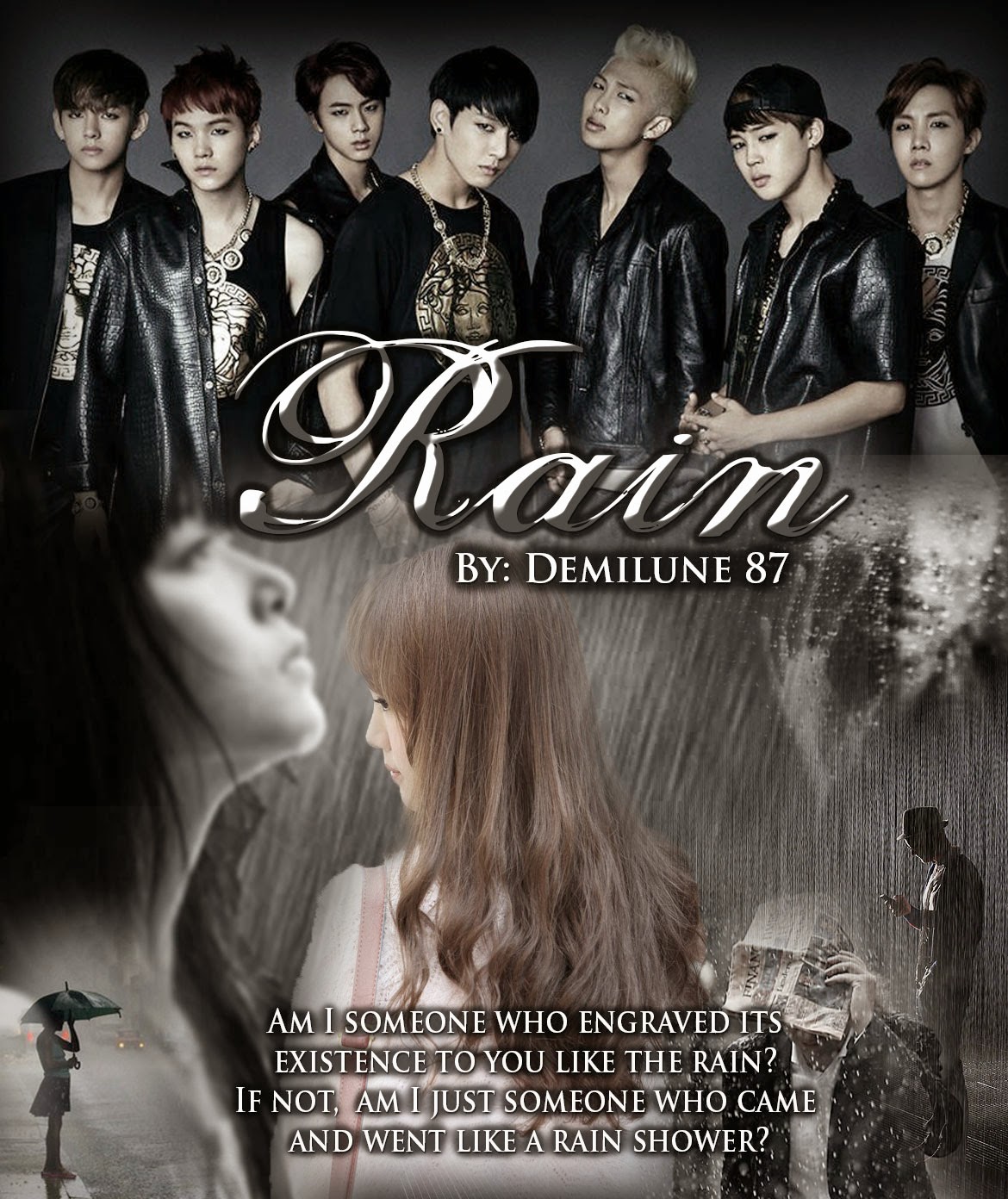 Rain (BTS Fanfic) by Demilune 87-Official Cover