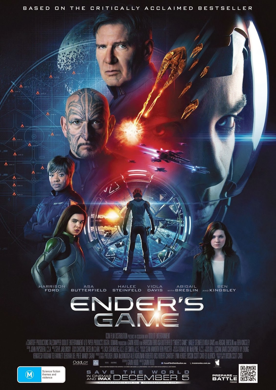 Ender's Game 2013 Bluray 720p Dts X264-mgb Etrg Subtitles