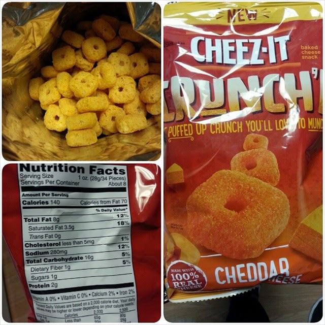 Shannon's Lightening the Load CheezIt Crunch'd Cheddar Cheese
