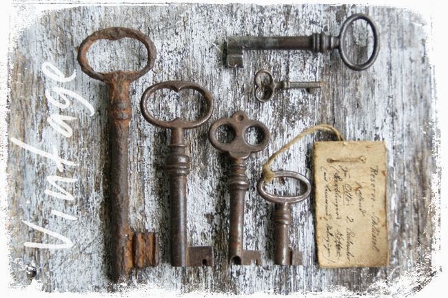 15 alte Schlüssel Set-Taste alte Schlüssel antike - .de