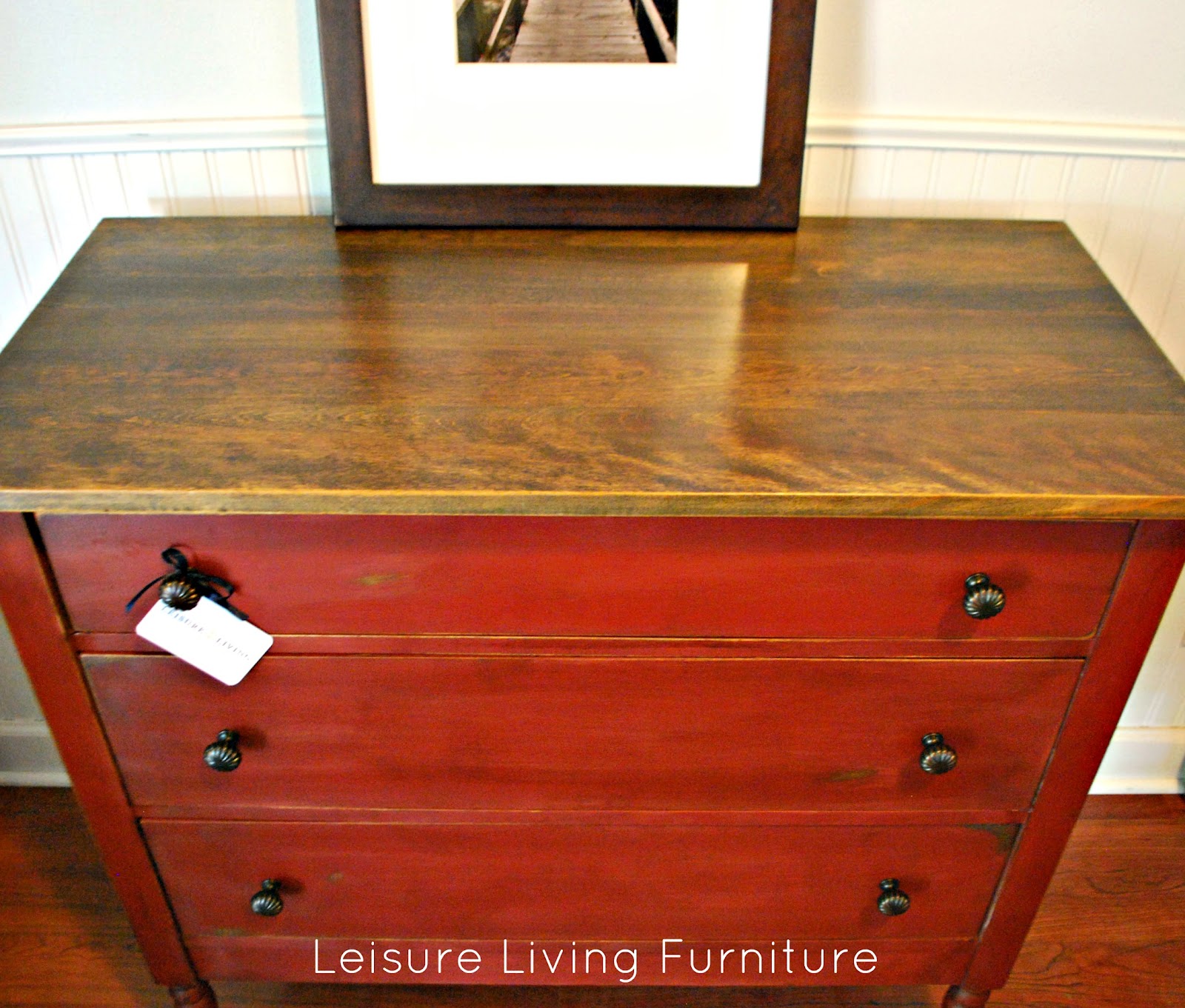 leisure living Primer Red Dresser