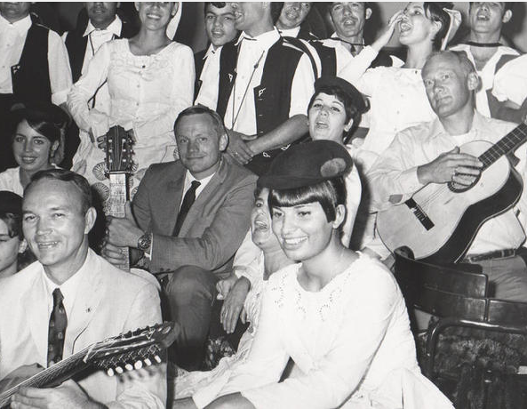 Los astronautas del Apollo 11 en Gran Canaria Los astronautas del Apollo 11 en Gran Canaria