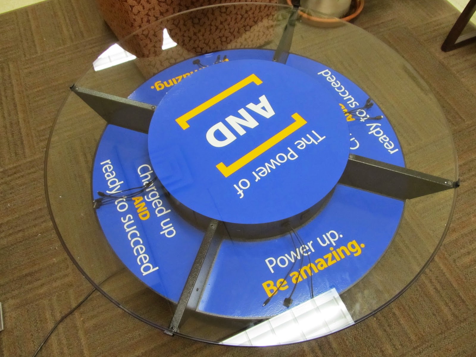 McIntyre Library News New Charging Stations in Library