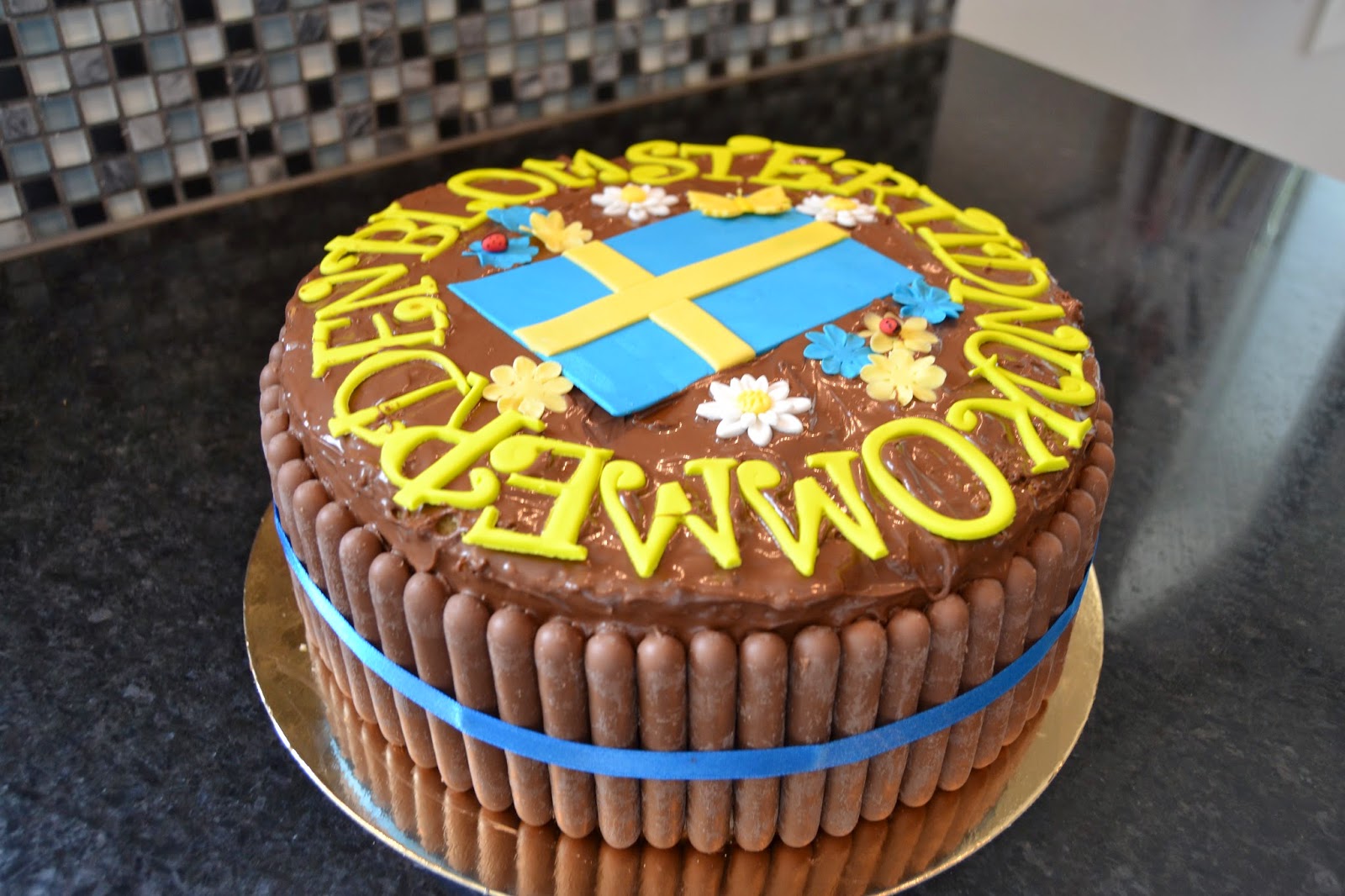 skåpbilen olle ~ cina`s cakes somrig tårta till klass 1b! skåpbilen olle ~ cina`s cakes somrig tårta till klass 1b!