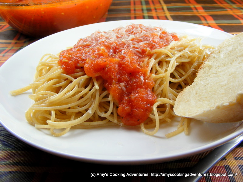 Simple Homemade Tomato Sauce