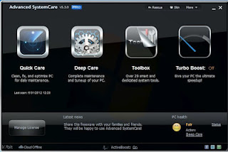 Free Download Advanced System Care Pro 5.4 Full Versin