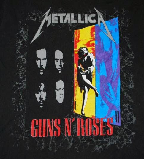 The Greenman: Guns 'n' Roses versus Metallica