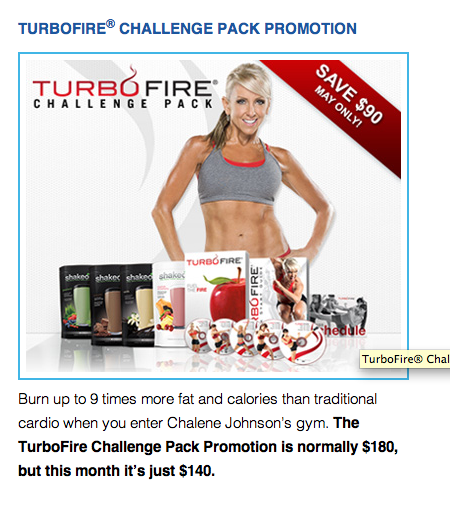 TurboFire Challenge Pack, Turbo Fire Challenge Pack