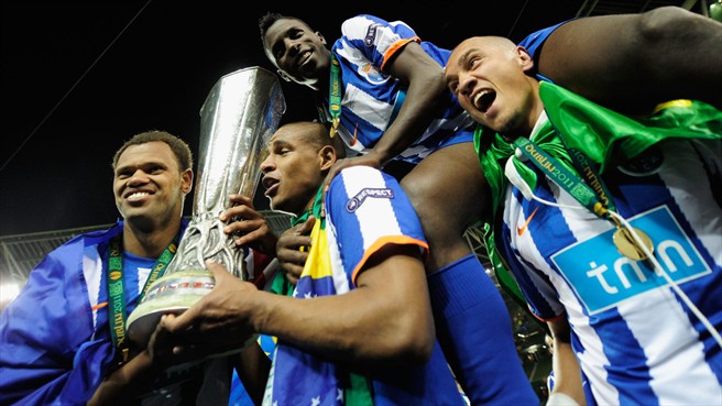 VARELA, ROLANDO, FERNANDO, MAICON (FC PORTO)