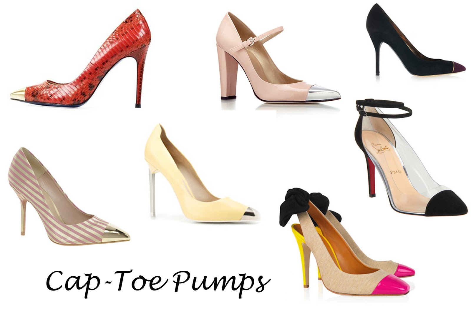 Swiss Collections Style. Trend Report CapToe Heels