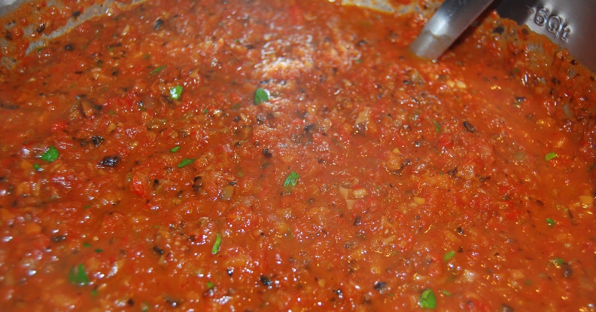 The Full Fridge My version of Tomato Sauce