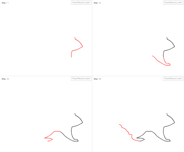 How to draw Squirrel easy steps - slide 4