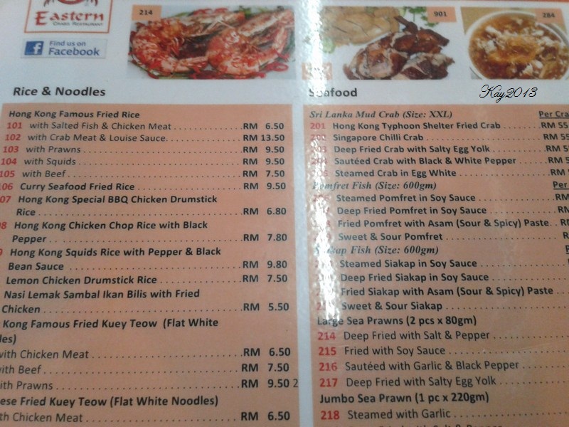 HotelsFoodsTravels...... Eastern Crab RestaurantPlaza Ampang City