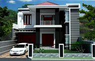 Konsep 26 Desain Rumah Minimalis 2 Lantai Type 45 Motif Minimalis
