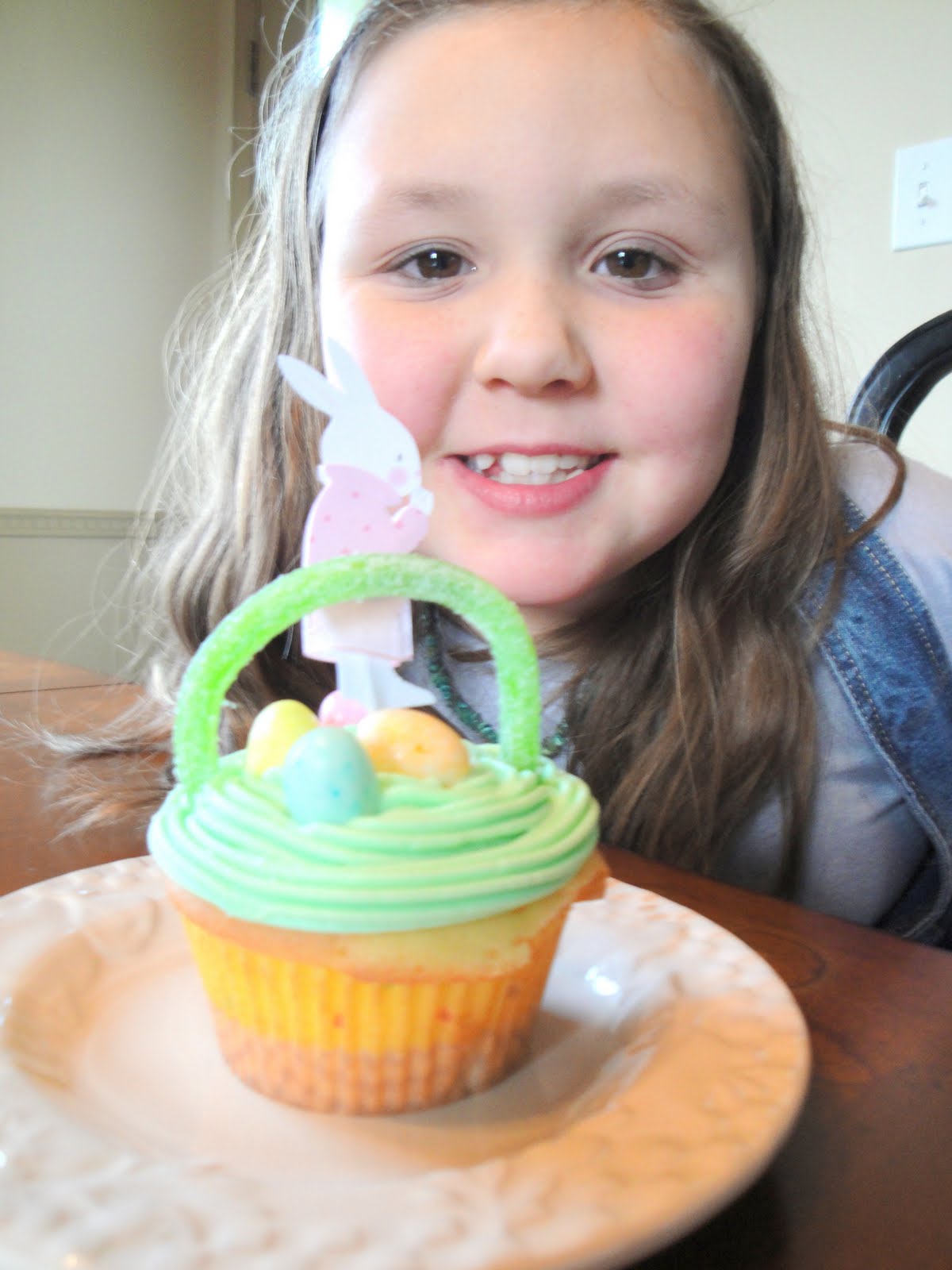 Kari's Cooking Easter Basket Cupcakes