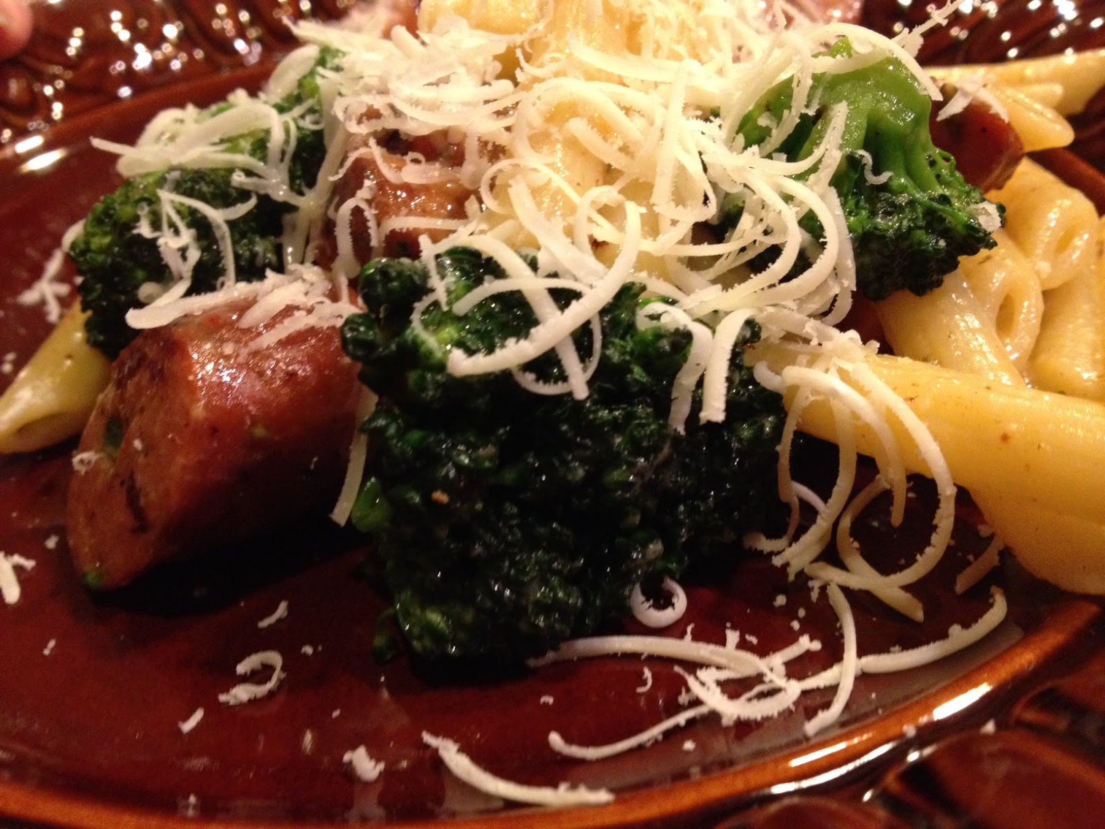 A Healthy Makeover Chicken Sausage & Veggie Pasta