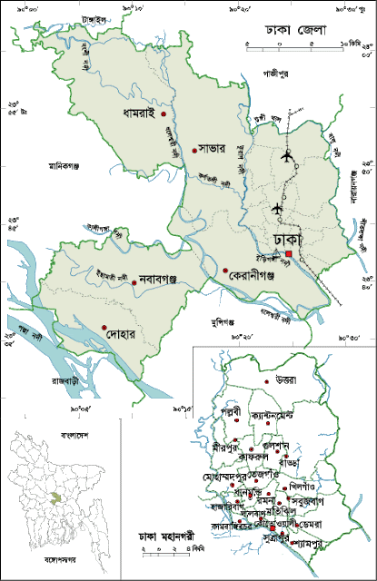atlas of dhaka