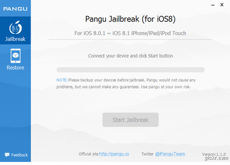 Pangu iOS 8 Jailbreak for Mac OS X Pangu iOS 8 Jailbreak for Mac OS X