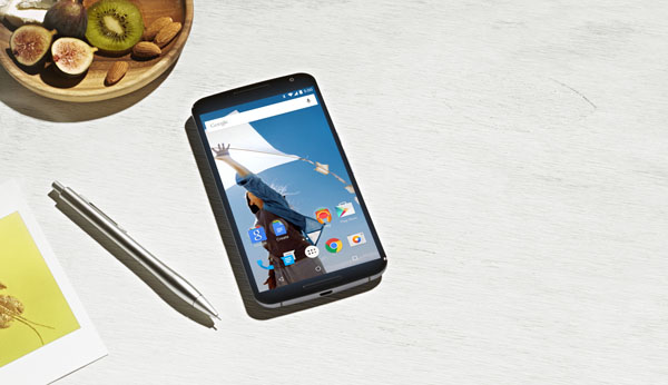 Google ra mắt điện thoại Nexus 6 chạy hệ điều hành Android 5.0 Lollipop