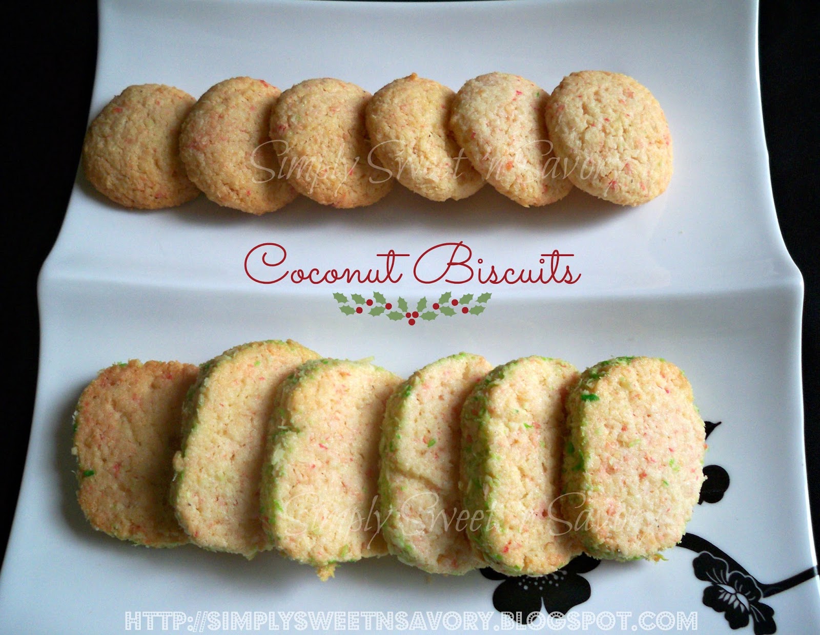 Simply Sweet 'n Savory Coconut Biscuits