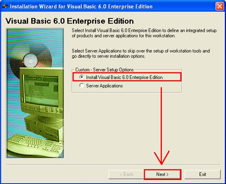 Cara Install Visual Basic 6.0 Enterprise Edition