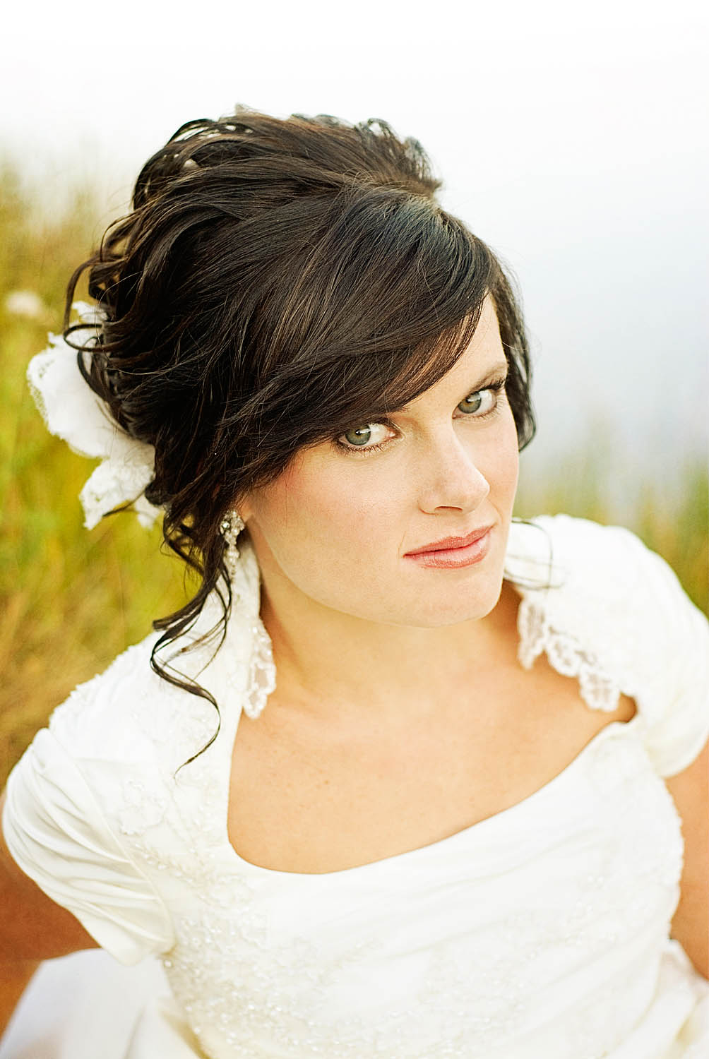 ... up by Steph: How to Incorporate Your Bangs into Your Wedding Hairstyle