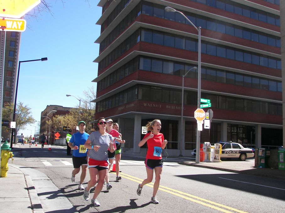 Where to Start? Knoxville Marathon! Inside of Knoxville