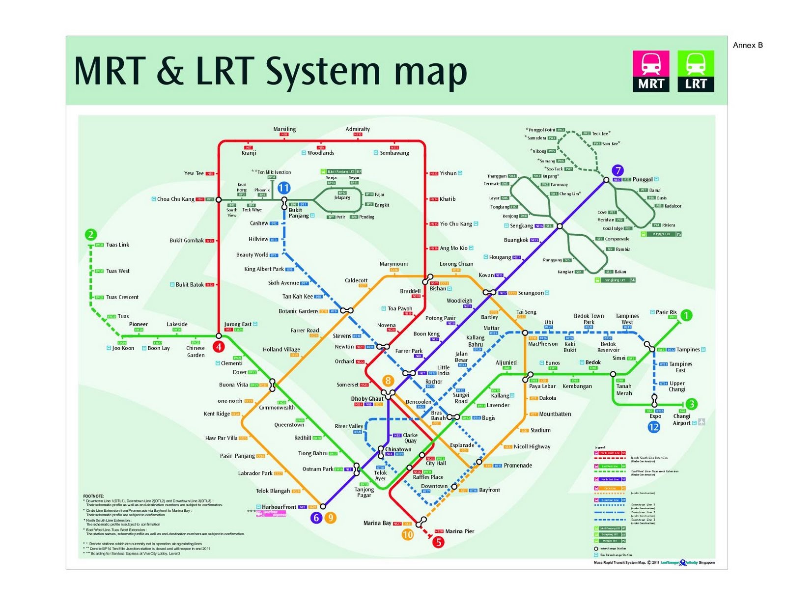From Koala to Merlion MRT & LRT Information