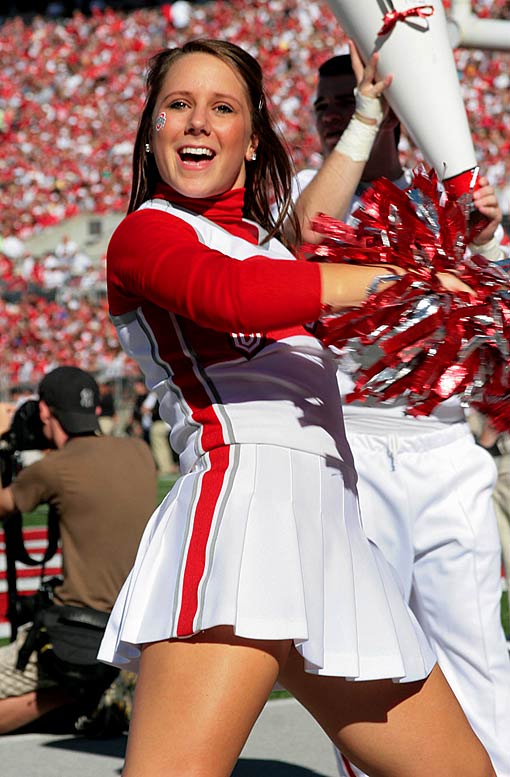 Sexiest Girl Ever: The Ohio State Buckeyes football cheerleading team