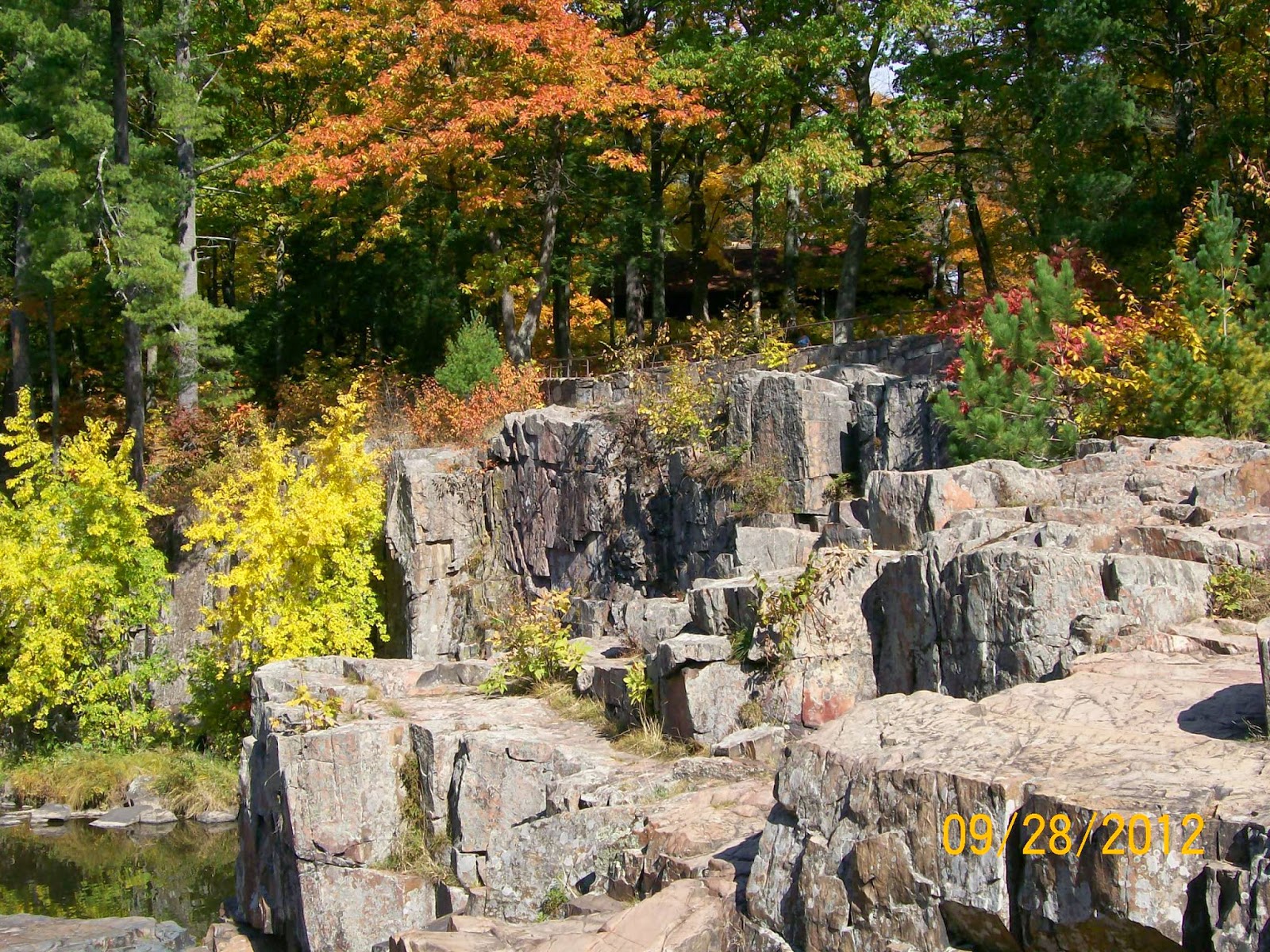 Rockhounding Around Eau Claire Dells, Marathon Co Wisconsin