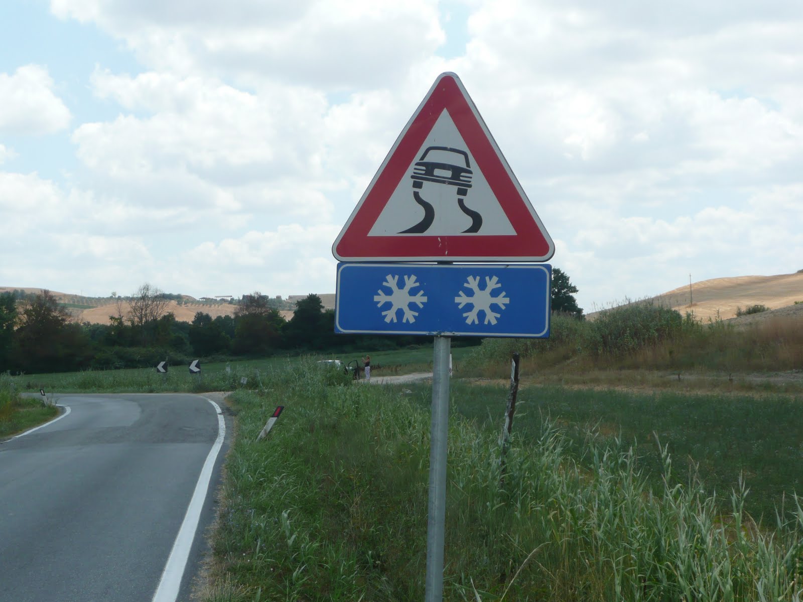 Car with squiggly lines road sign Idea gmpbcdallas