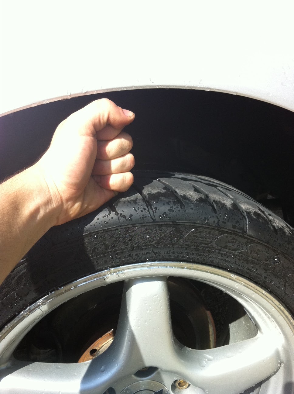 JazvacTech Bald Tires and Massive Fender Gap...