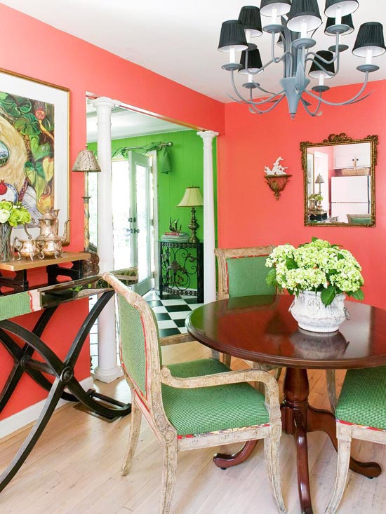 coral warm colors schemes living kitchen scheme lime rooms bold interior yellow orange paint bedroom decor emerald homes colour colours