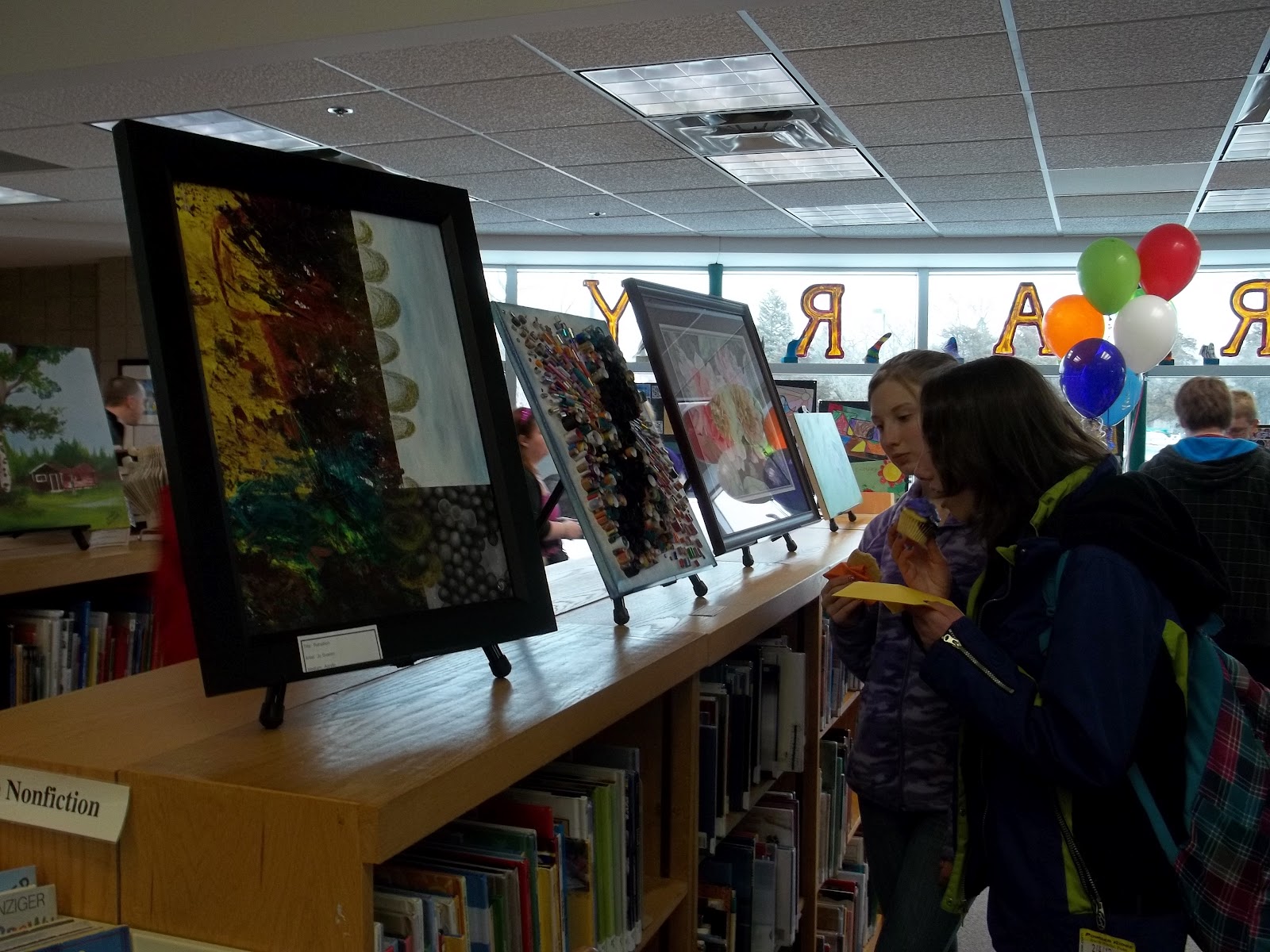 Art at Becker Middle School District Art Show Magic