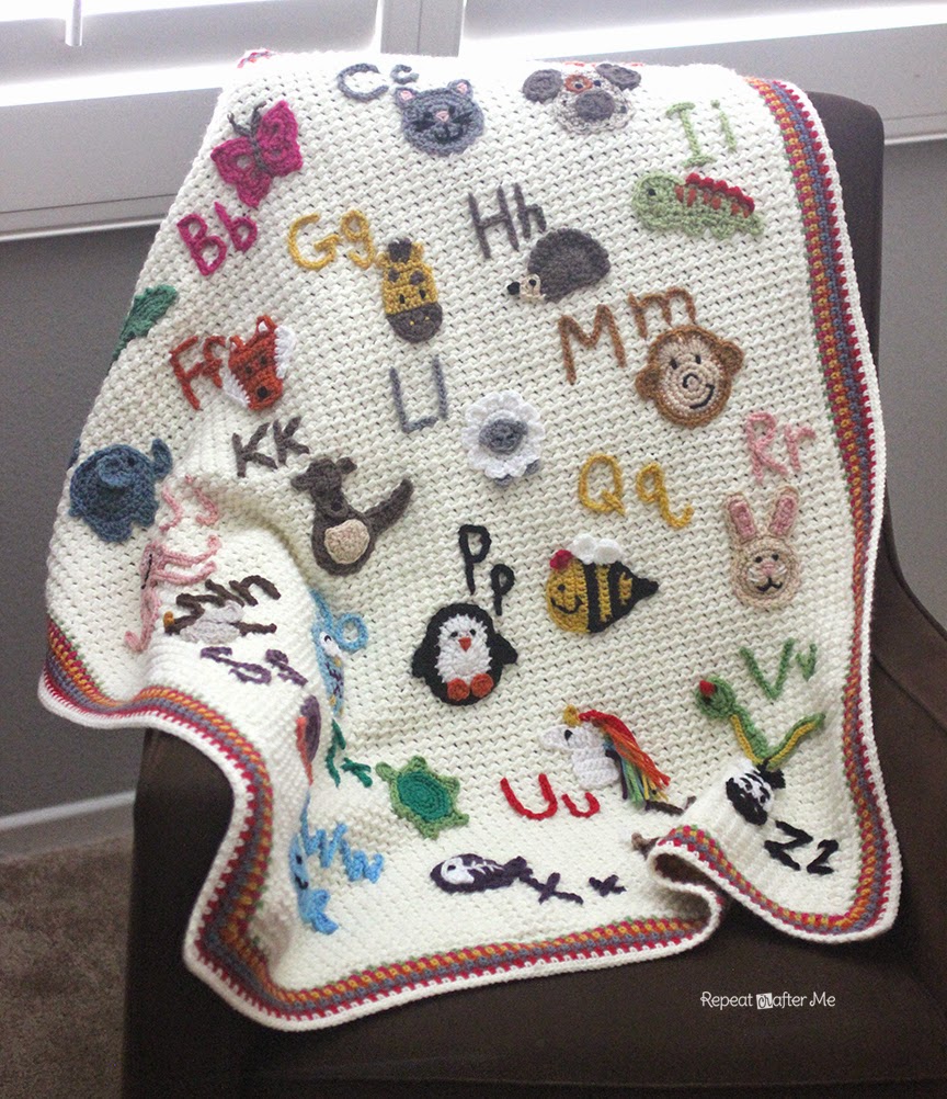 Crochet Animal Alphabet Afghan Repeat Crafter Me Bloglovin’