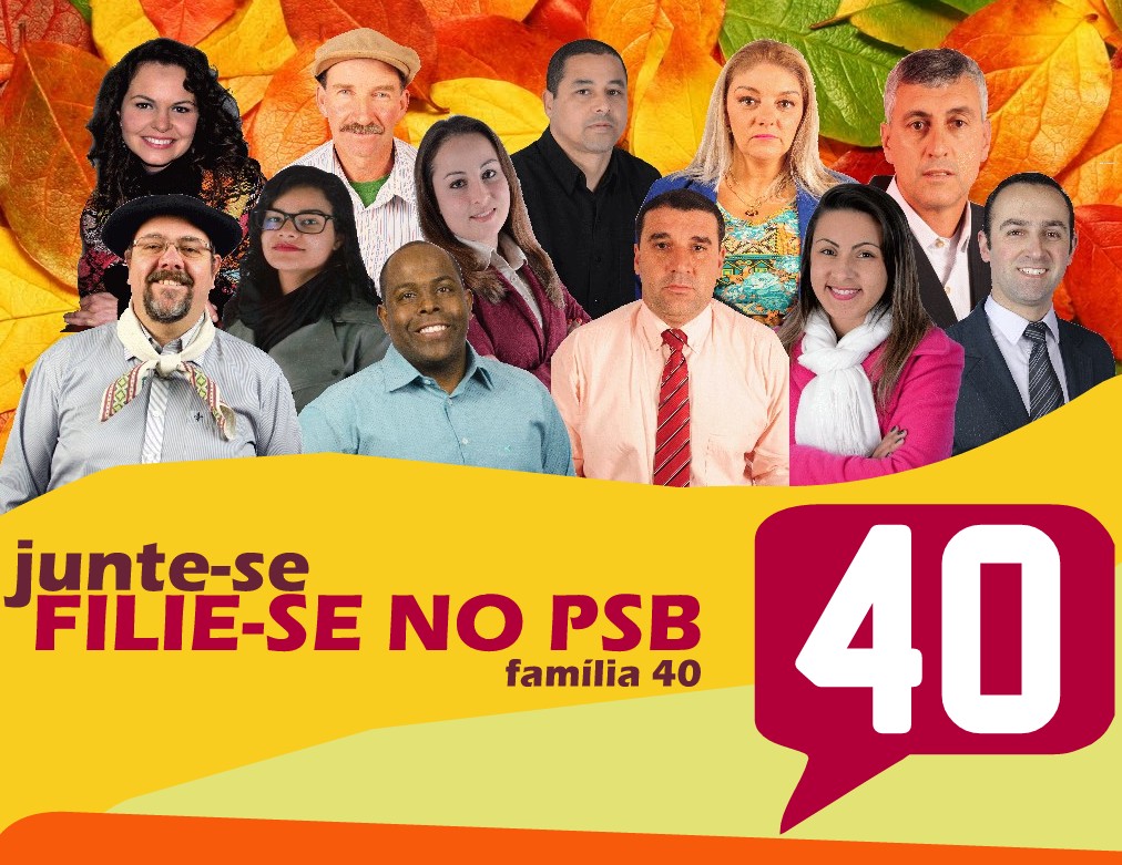 FILIE-SE NO PSB - FAMÍLIA 40
