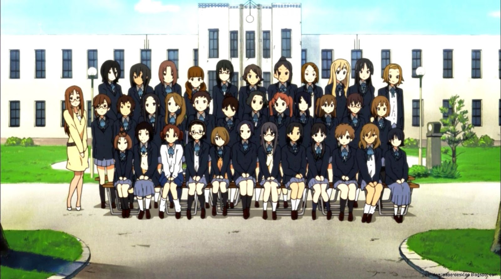 Anime School Girl Uniform Anime School Girl Uniform