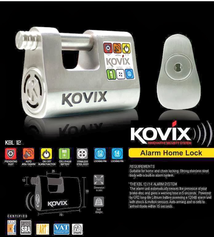 SKL DIY Uptown Kovix German Advanced Technology Alarm Home lock now at
